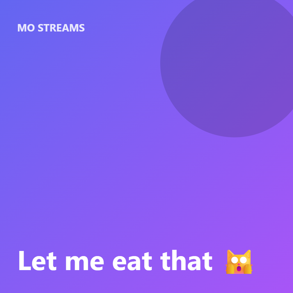 Let me eat that 🙀