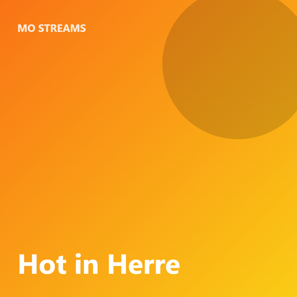 Hot in Herre